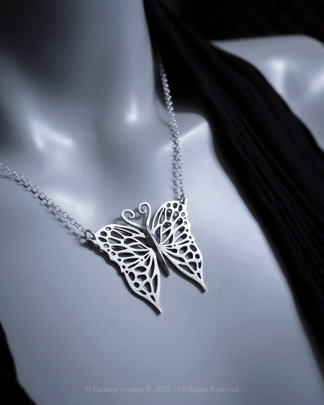 Monarch - Butterfly Necklace - A Journey of Transformation
