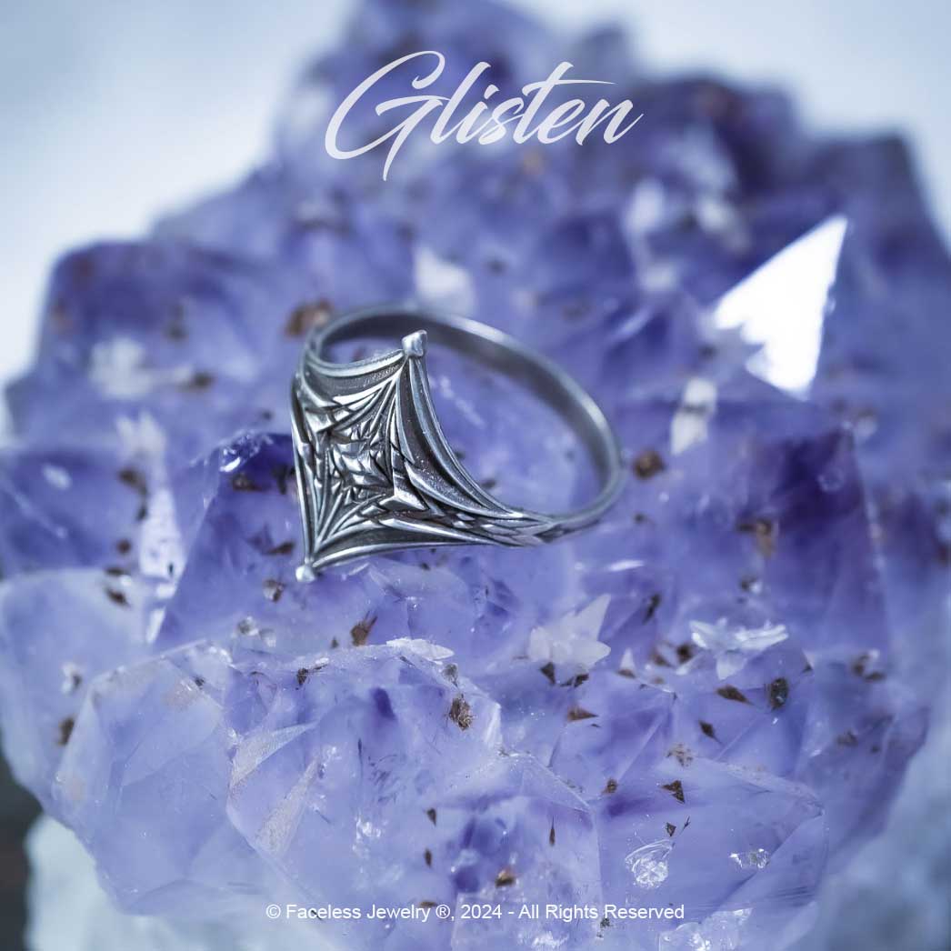 Glisten - A Sterling Silver Statement Ring