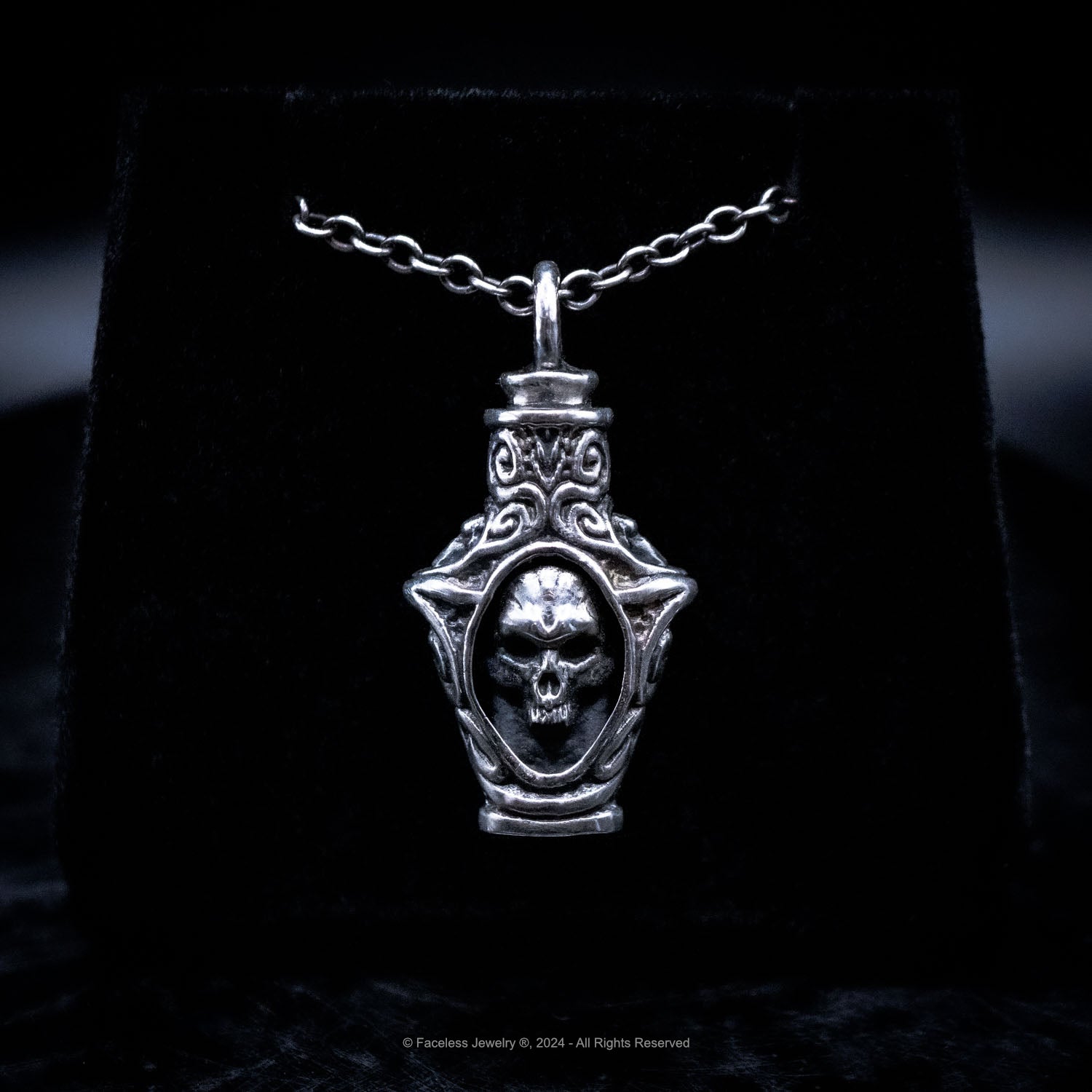 Cryptic Elixir - Faceless Jewelry - alternative and gothic dark jewelry - for the mysterious and fantastical - take it's beauty with you Pendants
