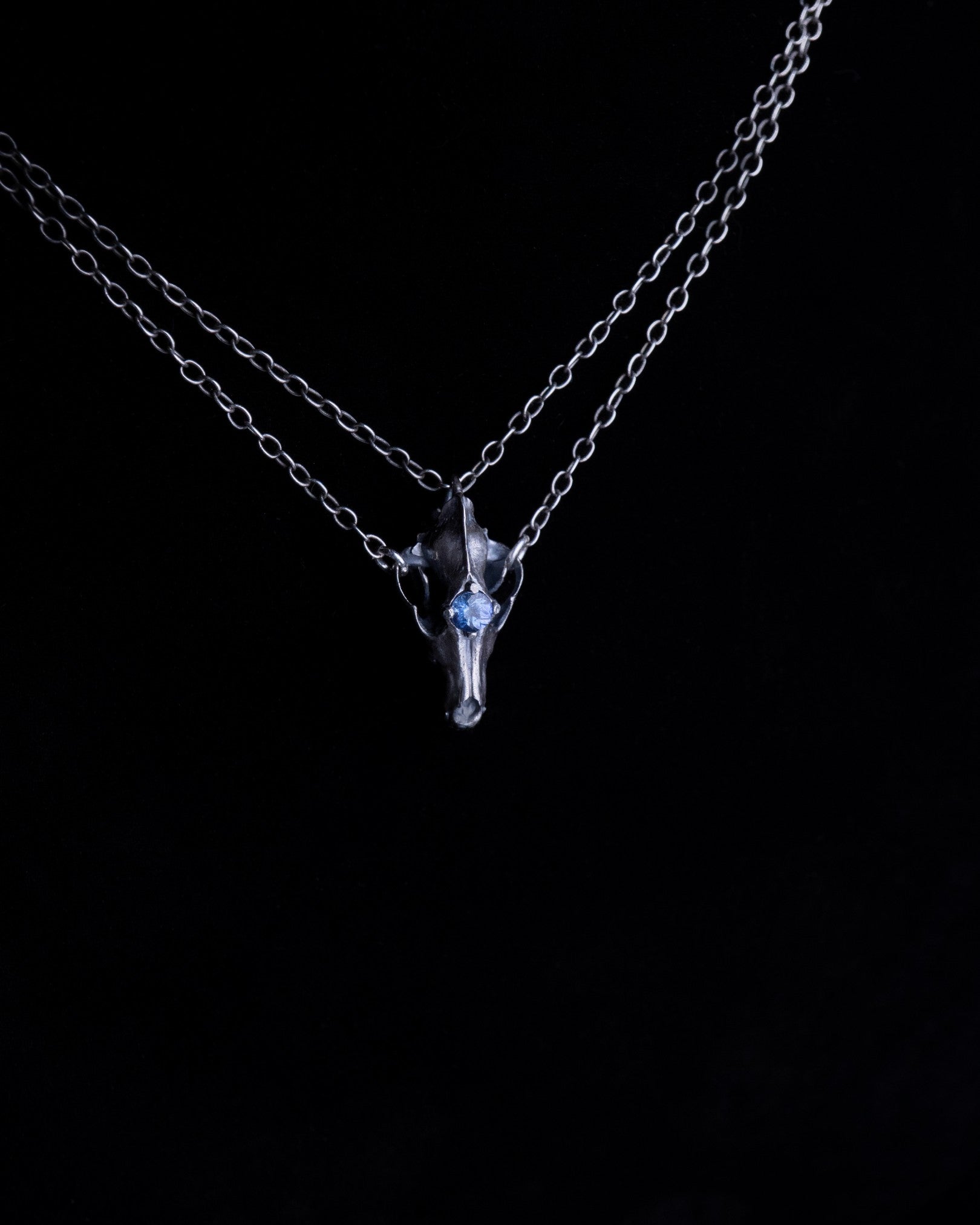 Northfang - Natural Icy Tanzanite Set in Sterling Silver