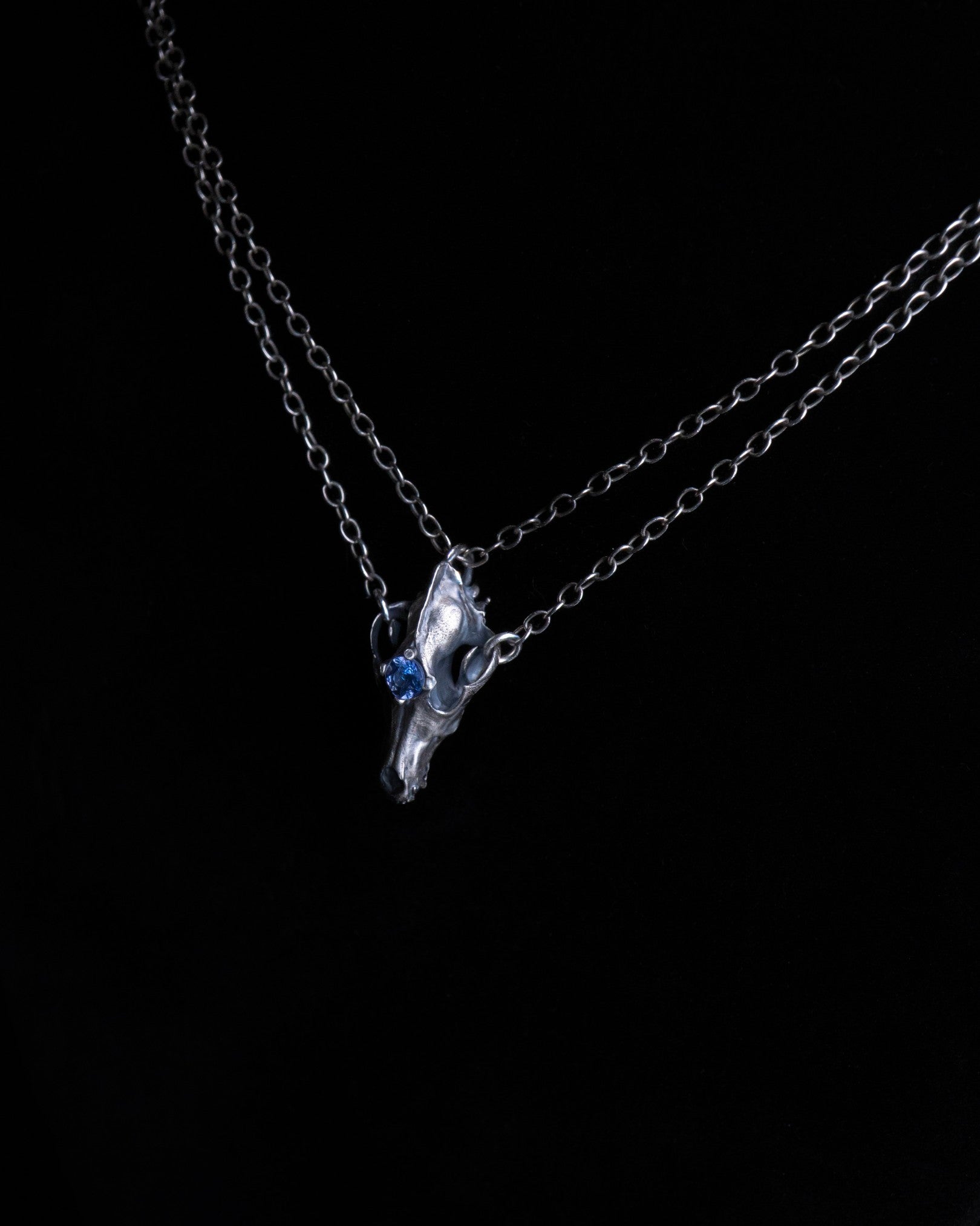 Northfang - Natural Icy Tanzanite Set in Sterling Silver