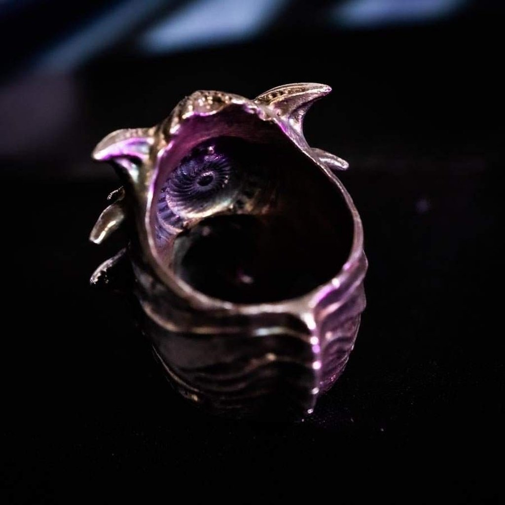 BioMetallic Skull Faceless Jewelry alternative ring, art jewelry, biker ring, biomech skull ring, chunky rings, dark art jewelry, dark jewelry, goth ring, gothic ring, heavy metal ring, rings, silver skull ring, skull ring, sterling silver