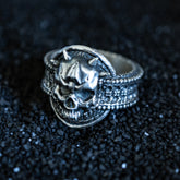 Catacomb Skull Ring - Faceless Jewelry - alternative and gothic dark jewelry - for the mysterious and fantastical - take it&