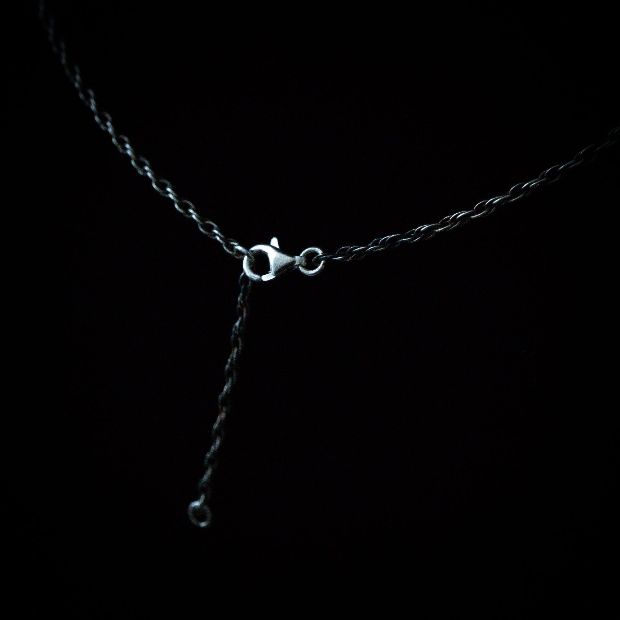 Fracture - Natural Spessartine Garnet Set in Sterling Silver