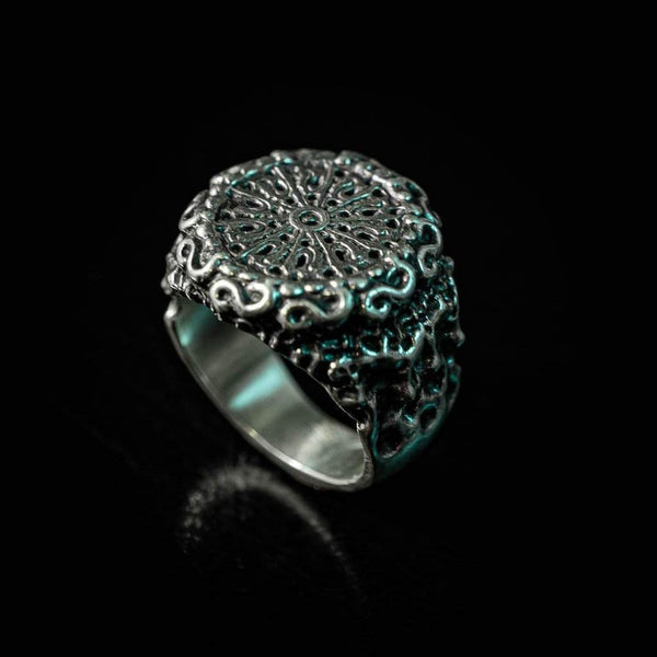 Cthulhu's Fury - Faceless Jewelry - alternative and gothic dark jewelry - for the mysterious and fantastical - take it's beauty with you Rings