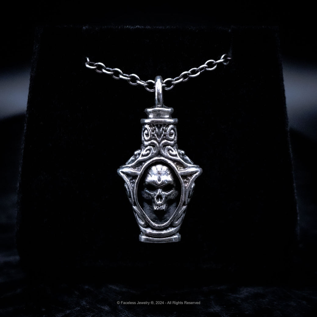 Cryptic Elixir - Faceless Jewelry - alternative and gothic dark jewelry - for the mysterious and fantastical - take it's beauty with you Pendants