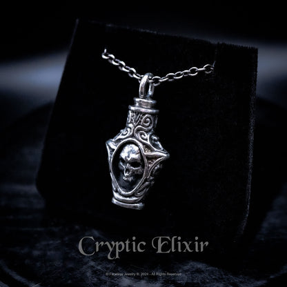 Cryptic Elixir - Faceless Jewelry - alternative and gothic dark jewelry - for the mysterious and fantastical - take it&