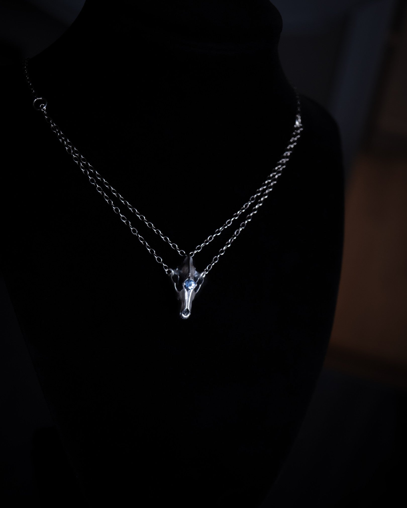Northfang - Natural Icy Tanzanite Set in Sterling Silver