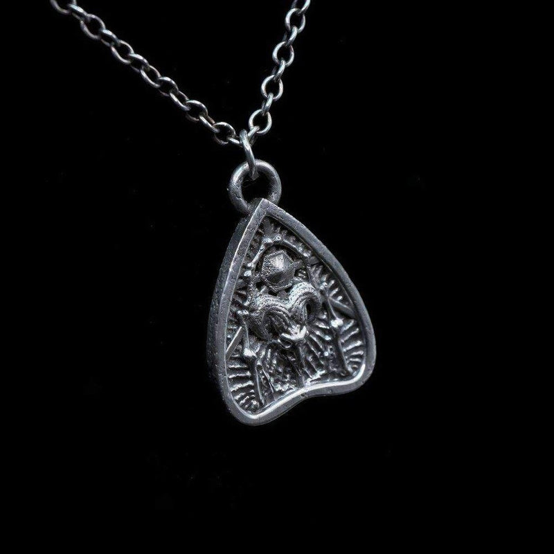 Ossuary Planchette - Faceless Jewelry - alternative and gothic dark jewelry - for the mysterious and fantastical - take it's beauty with you Pendants