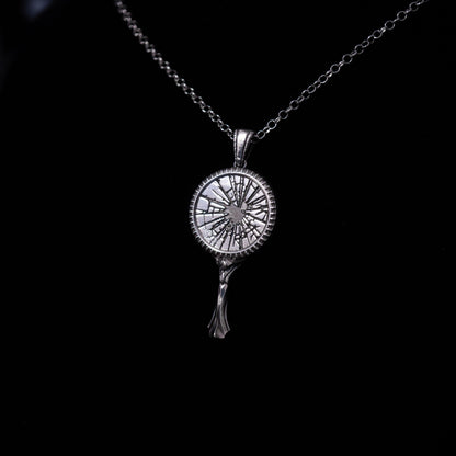 Reflection - Broken Mirror Necklace in Sterling Silver