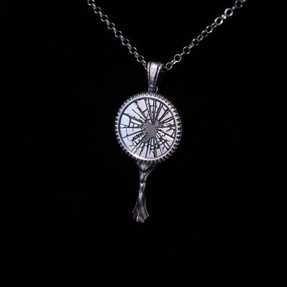 Reflection - Broken Mirror Necklace in Sterling Silver